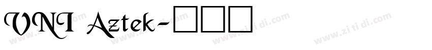 VNI Aztek字体转换
